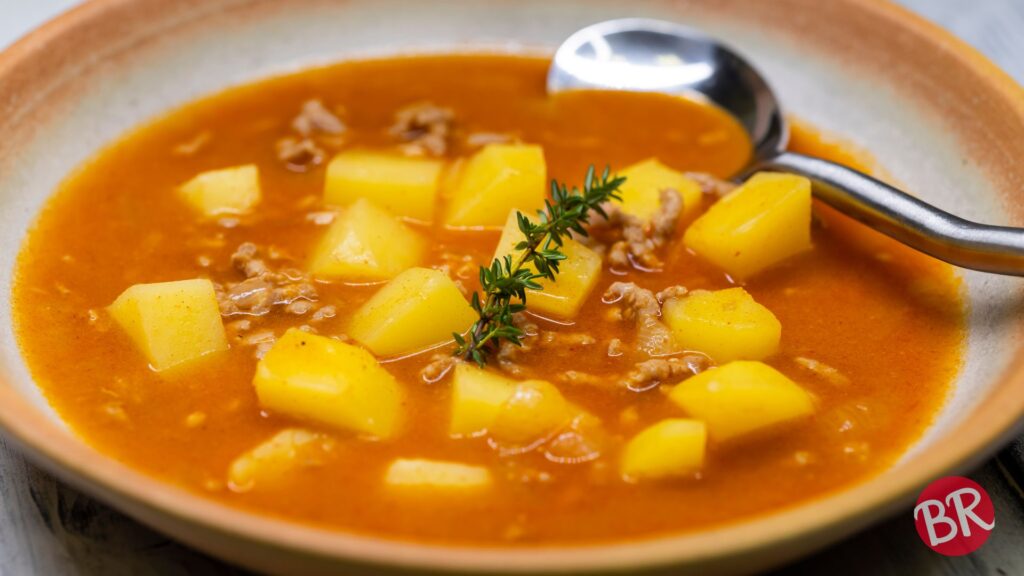 Receita de Sopa de Carne Moída com Batatas: Conforto em Cada Colherada